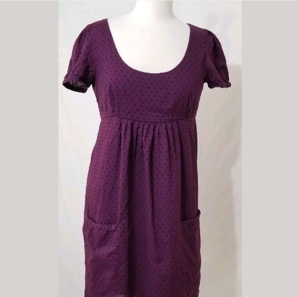 American Eagle Outfitters Purple Babydoll Dress
